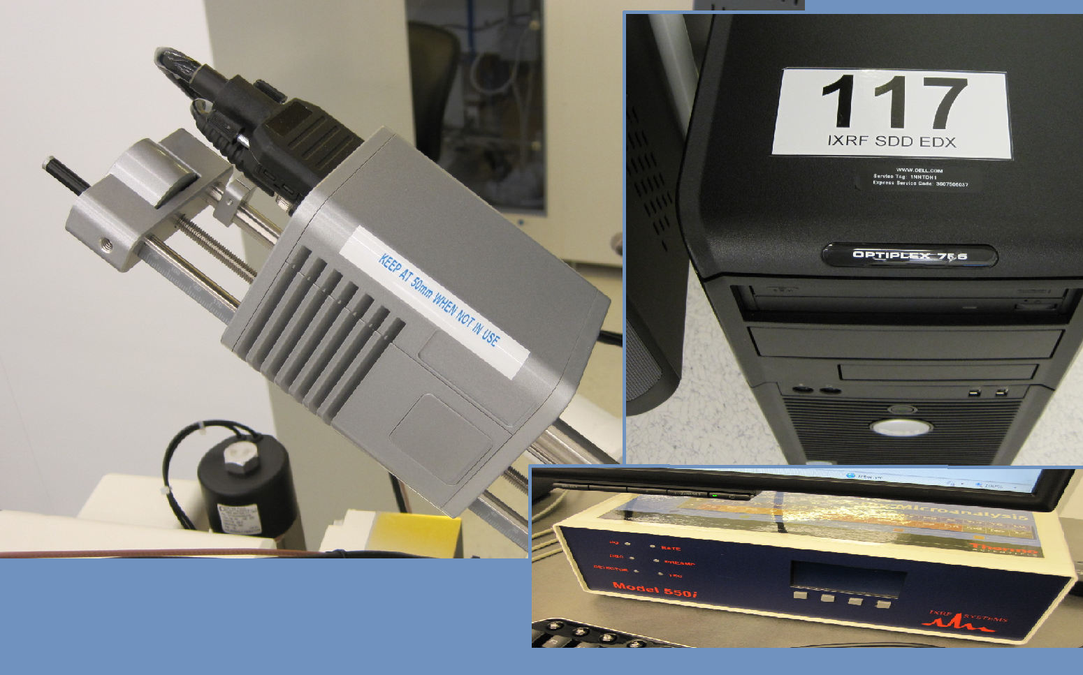 Picture of Spectrometer EDX - IXRF