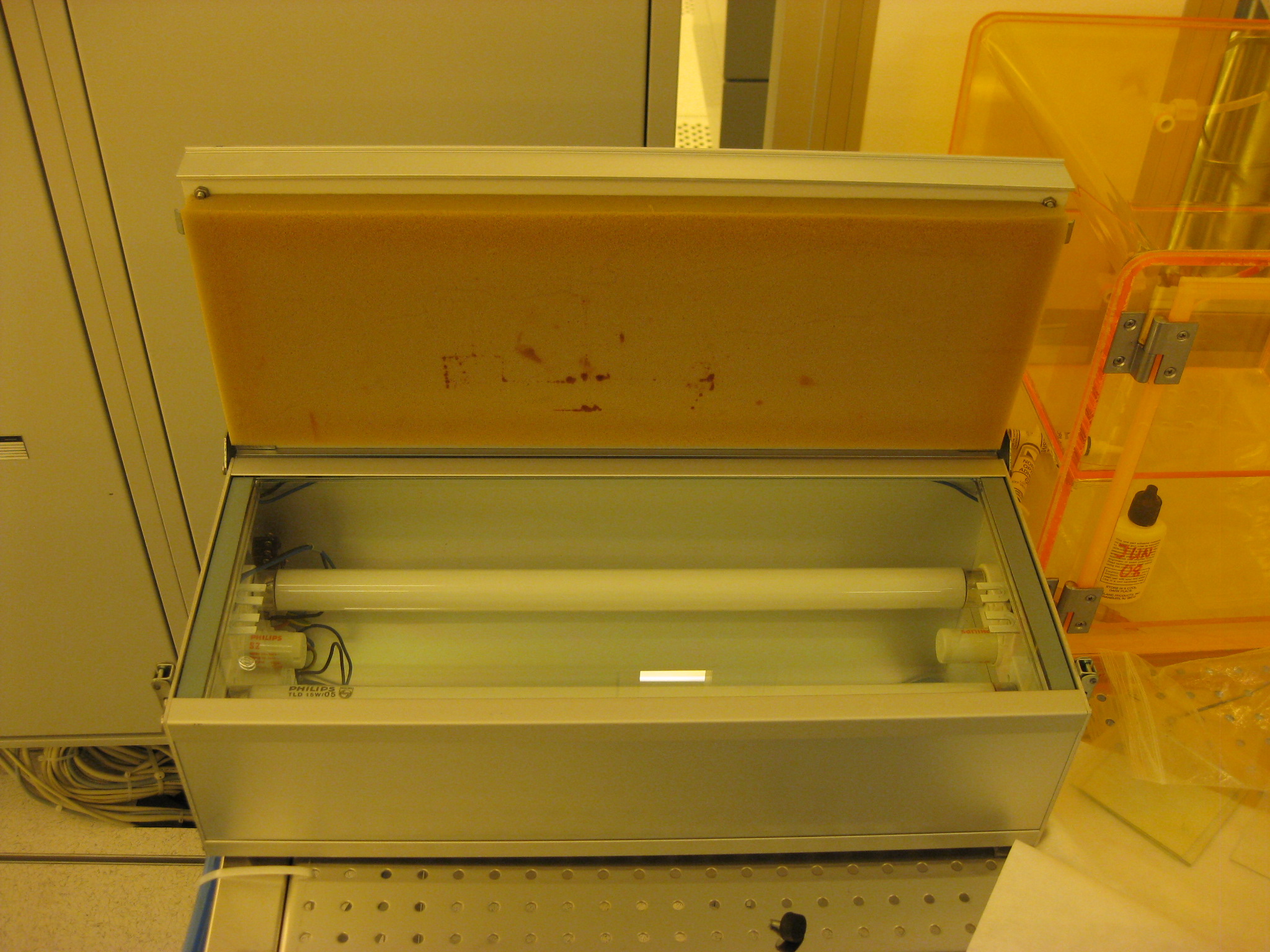 Picture of UV illumination box